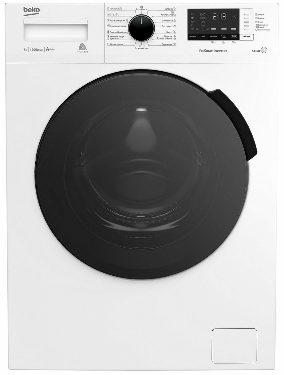 Стиральная машина BEKO WSPE 7612W &mdash; фото 3