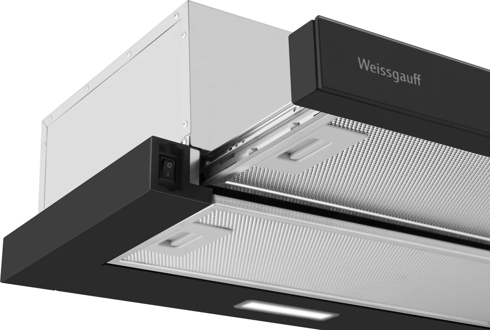 Кухонная вытяжка Weissgauff TEL 600 2M Black Glass &mdash; фото 16