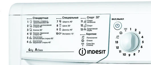 Стиральная машина INDESIT IWUB 4085 &mdash; фото 4