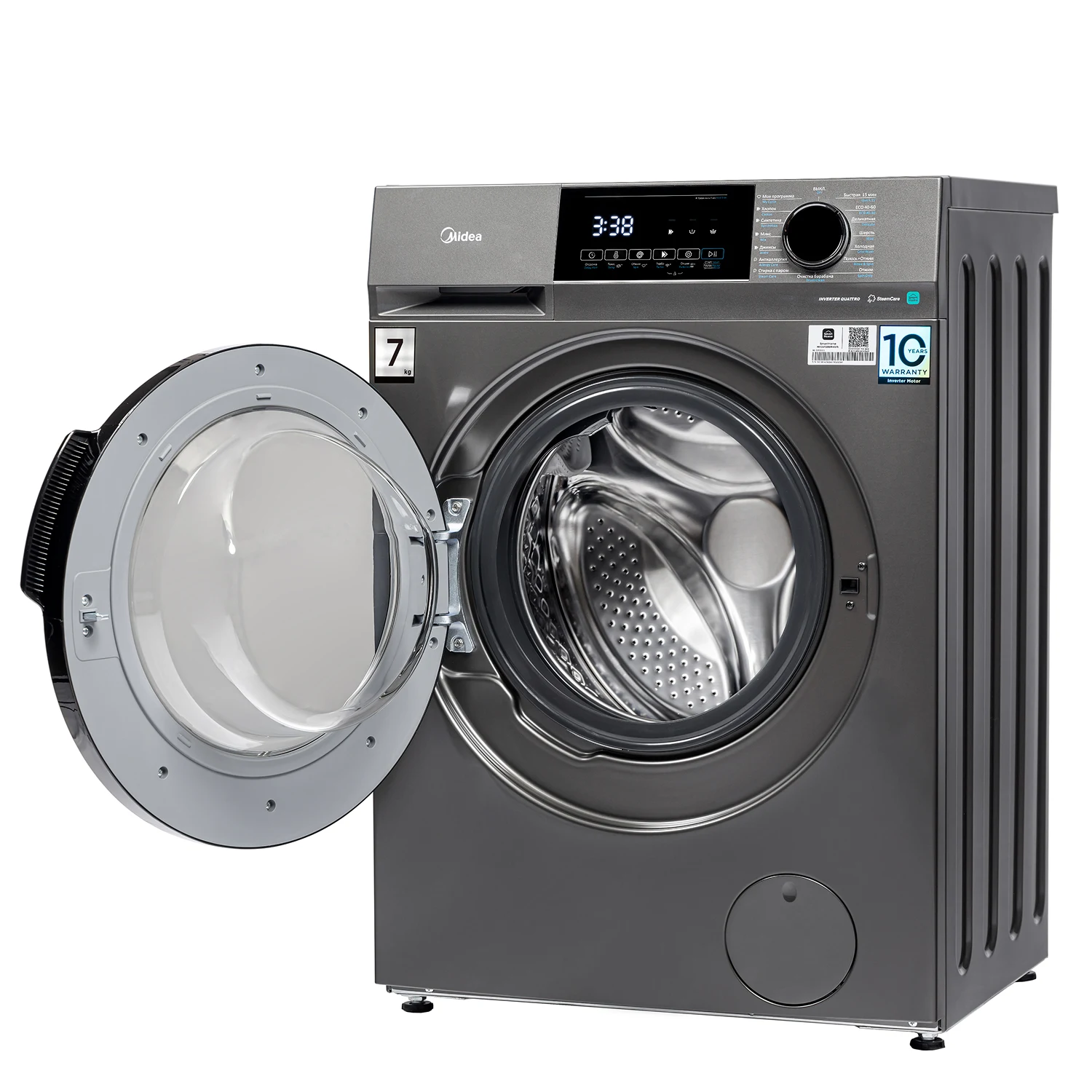 Стиральная машина MIDEA MFC3712BSW40/S &mdash; фото 4