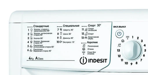 Стиральная машина INDESIT IWUB 4105 &mdash; фото 4