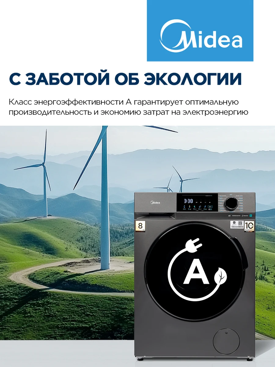 Стиральная машина MIDEA MFC3814BSW47/S &mdash; фото 26