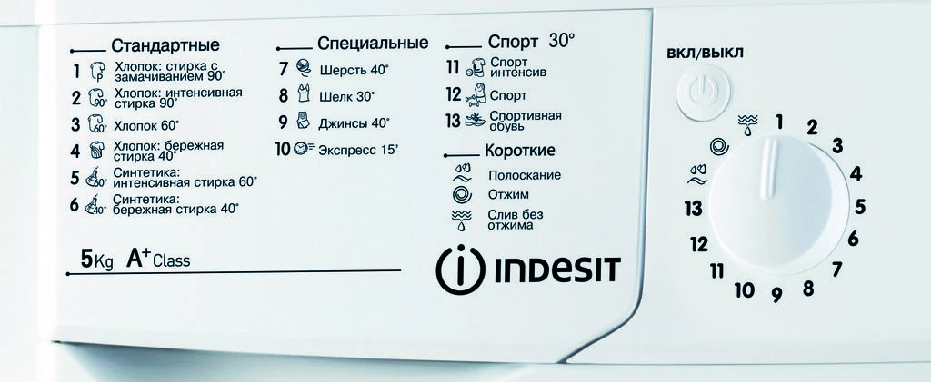 Стиральная машина INDESIT IWSD 51051 CIS &mdash; фото 4