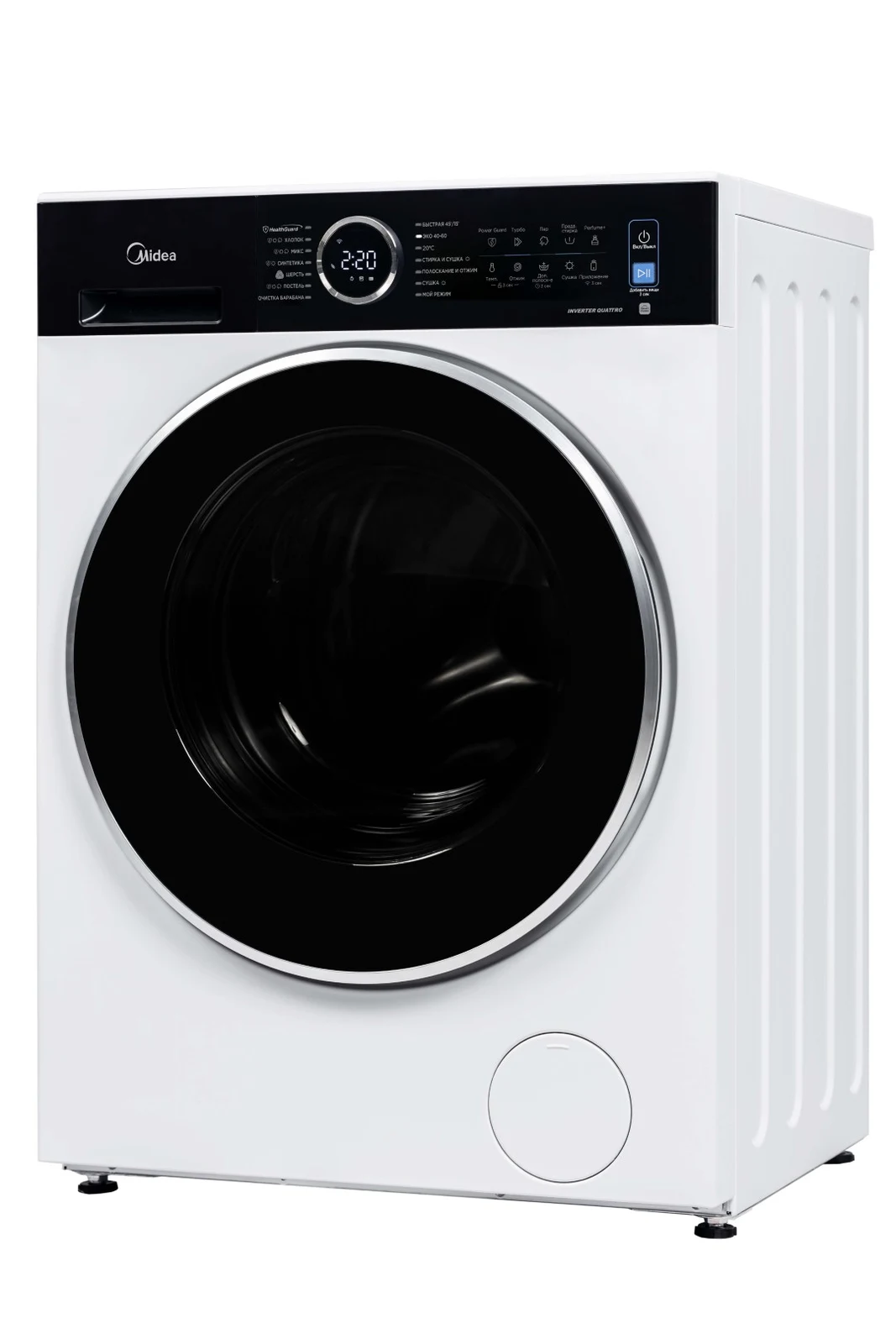Стирально-сушильная машина MIDEA MF205D80WB/W-RU &mdash; фото 3
