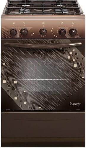 Газовая плита Гефест ПГ 5100 0018 коричневый Газовая плита Гефест ПГ 5100 0018 коричневый