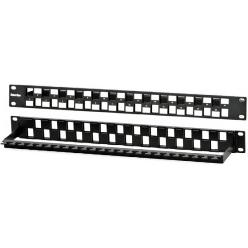 Патч-панель Hyperline PPBL3-19-24S-RM в шкаф Патч-панель Hyperline PPBL3-19-24S-RM в шкаф