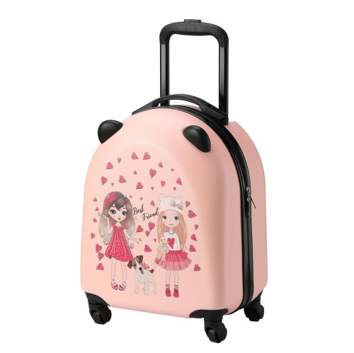 Чемодан детский LATS 691 Лучшие подруги розовый Чемодан детский LATS 691 Лучшие подруги розовый