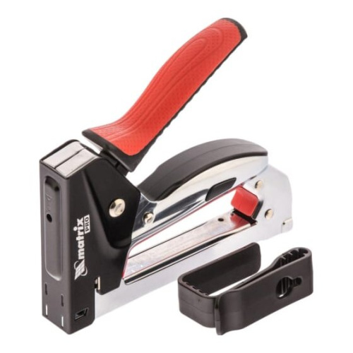 Степлер мебельный MATRIX 40916 стальной, быстрая загрузка Степлер мебельный MATRIX 40916 стальной, быстрая загрузка