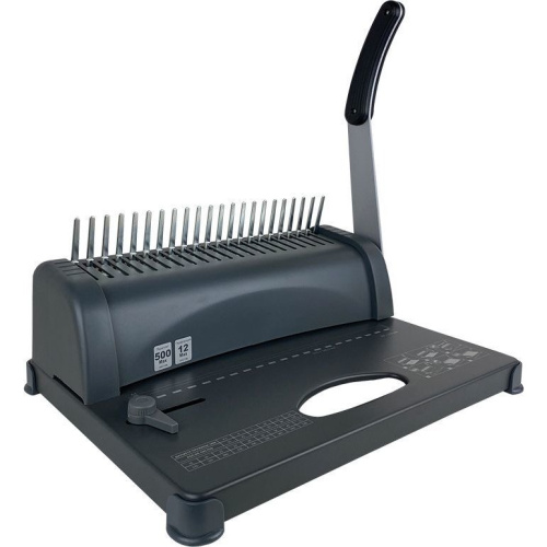 Переплетчик ГЕЛЕОС БП-12 A4/перф.12л.сшив/макс.450л./пластик.пруж. (6-51мм) Переплетчик ГЕЛЕОС БП-12 A4/перф.12л.сшив/макс.450л./пластик.пруж. (6-51мм)