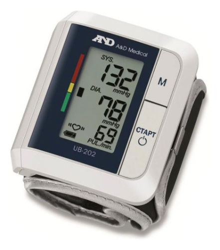 Тонометр запястный A&D UB-202 серый Тонометр запястный A&D UB-202 серый