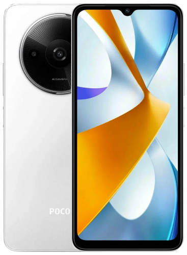Смартфон Poco C61 3/64 Гб Lte Белый Смартфон Poco C61 3/64 Гб Lte Белый
