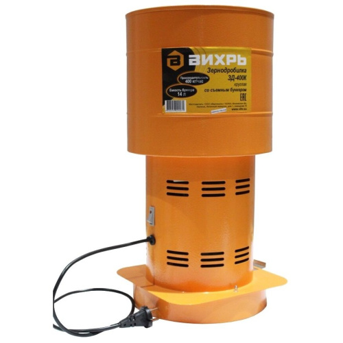 Зернодробилка ВИХРЬ ЗД-400К 74/2/4 Зернодробилка ВИХРЬ ЗД-400К 74/2/4