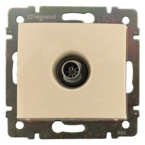 Розетка телевизионная Legrand Valena (774329) скрыт. слоновая кость Розетка телевизионная Legrand Valena (774329) скрыт. слоновая кость