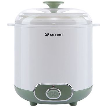 Йогуртница Kitfort KT-2005 белый/зеленый Йогуртница Kitfort KT-2005 белый/зеленый
