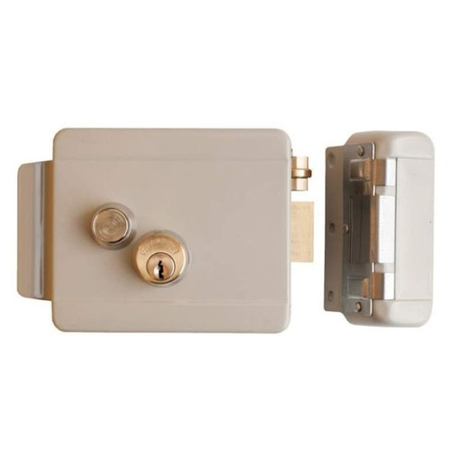 Замок электромеханический Falcon Eye FE-2369i сталь серый Замок электромеханический Falcon Eye FE-2369i сталь серый