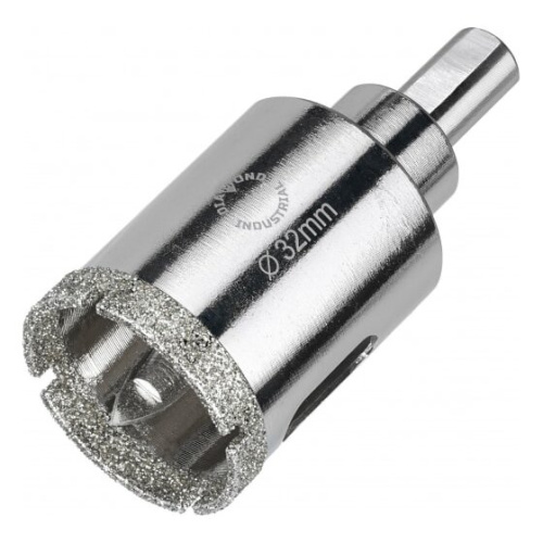 Коронка алмазная по керамограниту с центрирующим сверлом Diamond Industrial DIDCSC032 32мм Коронка алмазная по керамограниту с центрирующим сверлом Diamond Industrial DIDCSC032 32мм