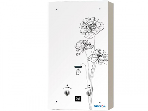 Водонагреватель Проточный Газовый Baltgaz Vektor 10 G (Черный Цветок) Водонагреватель Проточный Газовый Baltgaz Vektor 10 G (Черный Цветок)