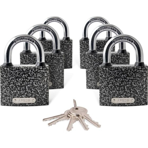 Комплект замков навесных APECS PD-01-63 (11651) 6 замков+5 ключей Комплект замков навесных APECS PD-01-63 (11651) 6 замков+5 ключей