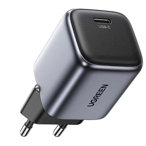 СЗУ Ugreen CD318 (90664) Nexode 20W USB-C PD GaN Fast Charger Space Gray СЗУ Ugreen CD318 (90664) Nexode 20W USB-C PD GaN Fast Charger Space Gray