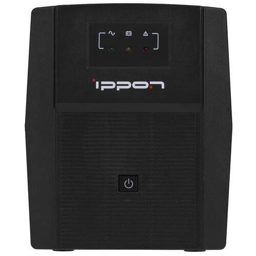 ИБП Ippon Back Basic 1500 euro ИБП Ippon Back Basic 1500 euro — Корпус, дисплей и индикация