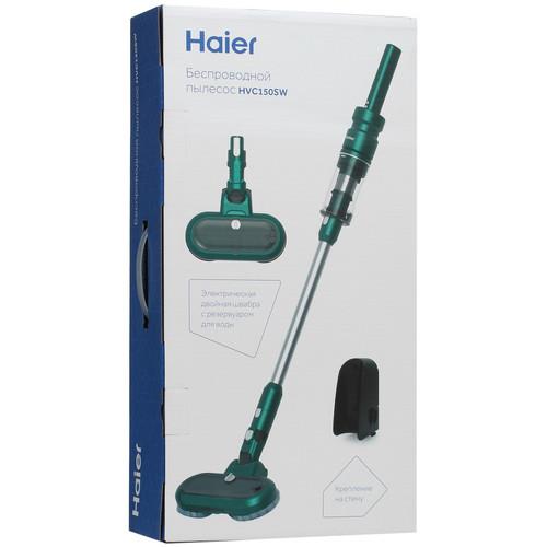 Вертикальный пылесос Haier HVC150SW зеленый &mdash; фото 12