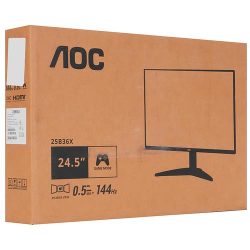 24.5" Монитор AOC 25B36X черный &mdash; фото 12