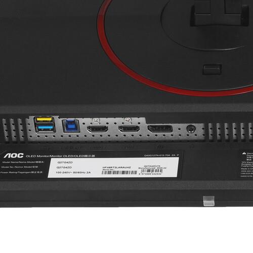 27" Монитор AOC Q27G4ZD черный &mdash; фото 10
