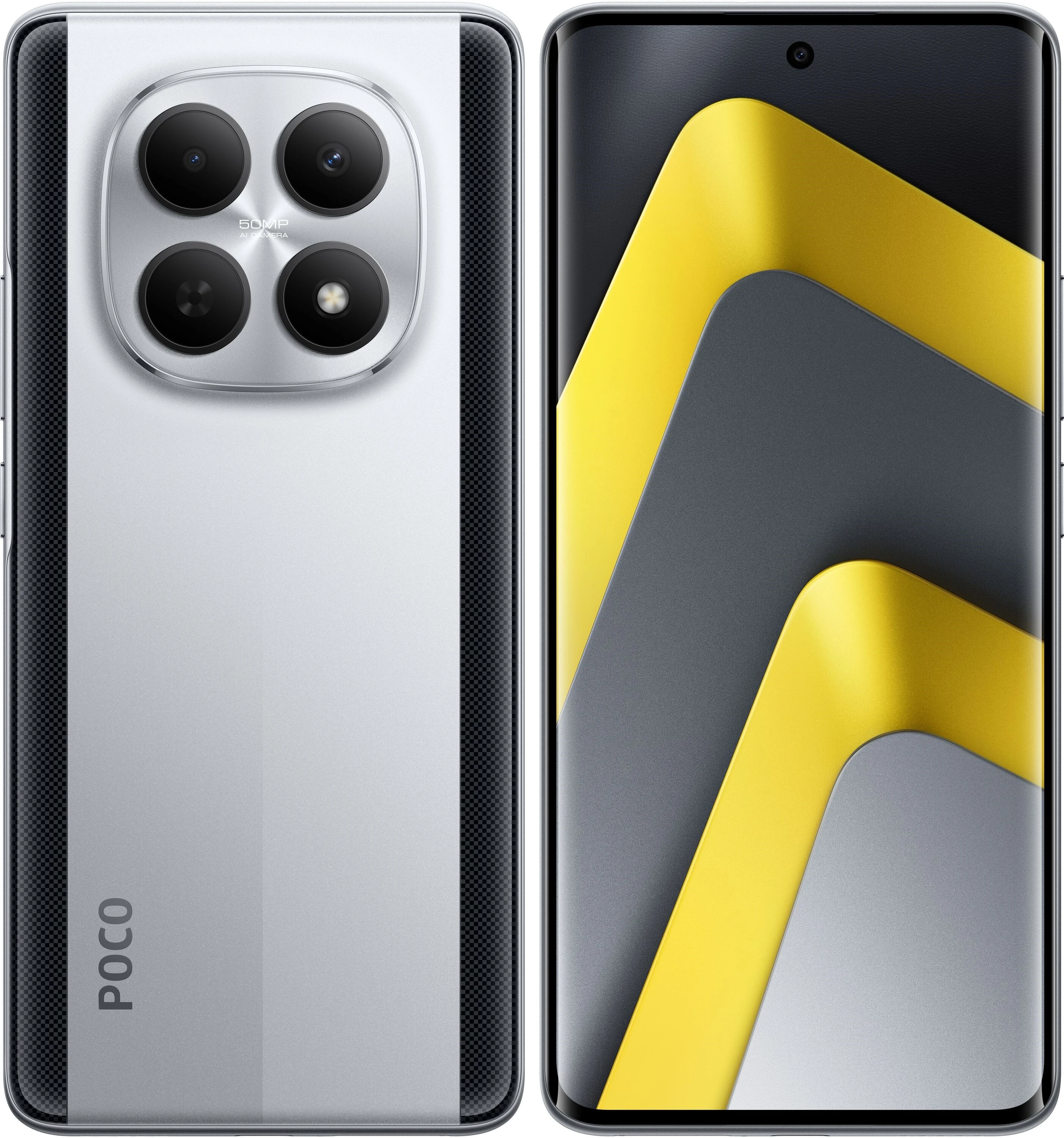 Смартфон Poco M8 5G 8/512 Серебристый