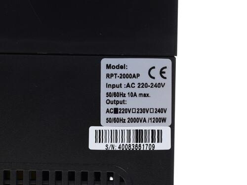 ИБП Powercom Raptor RPT-2000AP &mdash; фото 6