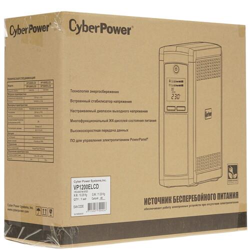 ИБП CyberPower VP1200ELCD &mdash; фото 7