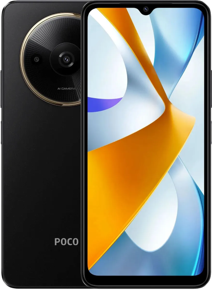 Смартфон Poco C61 3/64 Гб LTE Черный