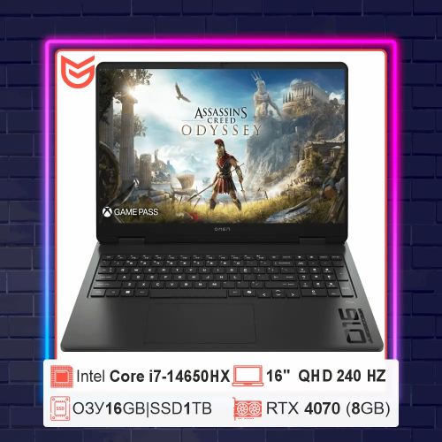 16" HP Omen 16" HP Omen — Корпус и рабочая геометрия ноутбука