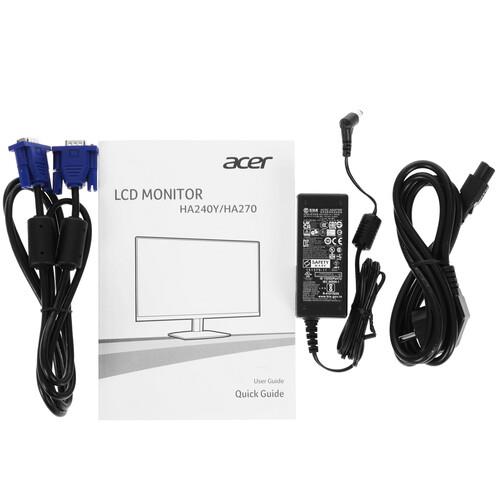 23.8" Монитор Acer HA240YAwi белый &mdash; фото 8