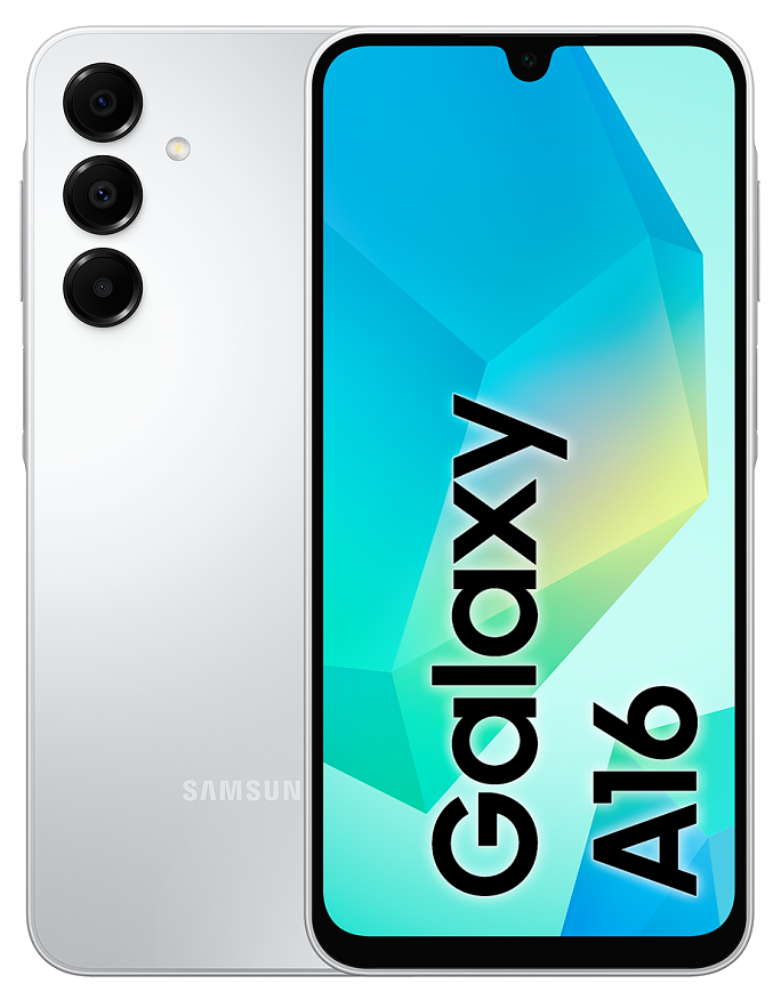 Смартфон Samsung Galaxy A16 8/256 Гб Серебристый
