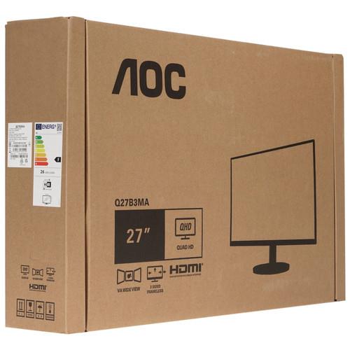 27" Монитор AOC Q27B3MA черный &mdash; фото 9