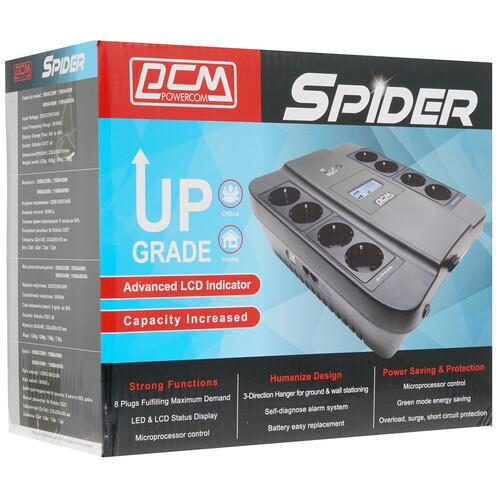 ИБП Powercom Spider SPD-750U LCD &mdash; фото 8