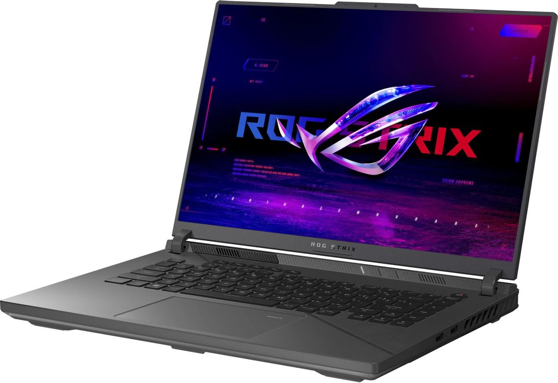 ASUS ROG Strix G16 G614JU-N3490 ASUS ROG Strix G16 G614JU-N3490 — Порты и боковые грани