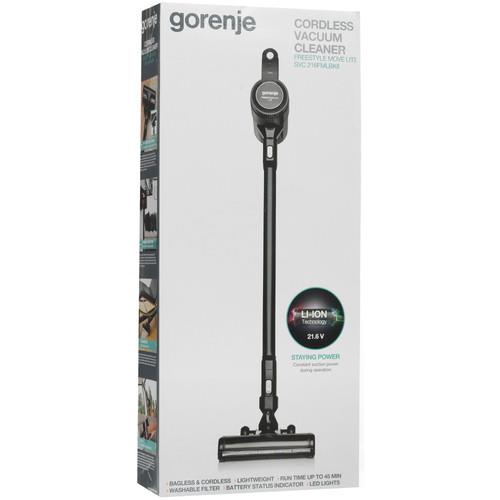 Вертикальный пылесос Gorenje SVC216FMLBKII черный &mdash; фото 15