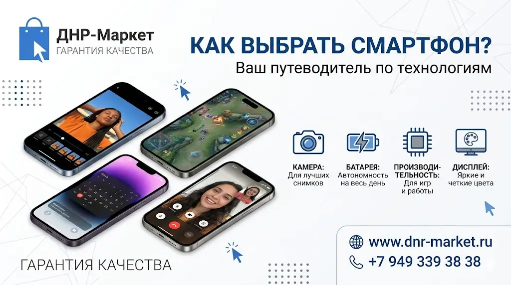 Смартфоны в ДНР (Донецке, Макеевке)