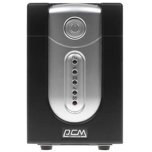 ИБП Powercom IMPERIAL IMP-2000AP ИБП Powercom IMPERIAL IMP-2000AP — Корпус, дисплей и индикация