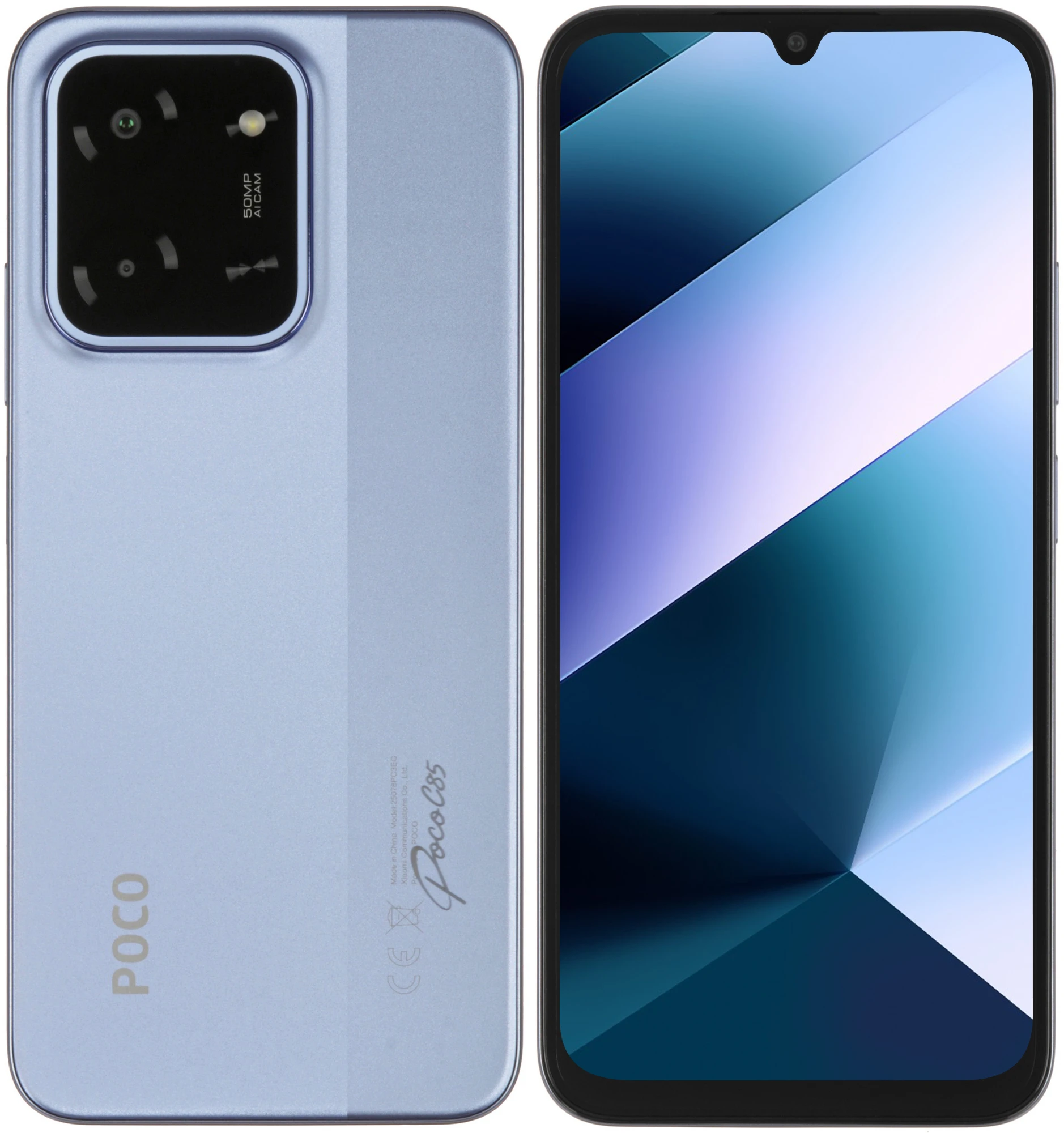 Смартфон POCO C85 8/256 гб фиолетовый