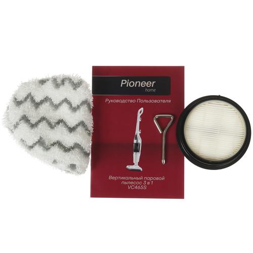 Вертикальный пылесос паровой Pioneer VC465S белый &mdash; фото 7