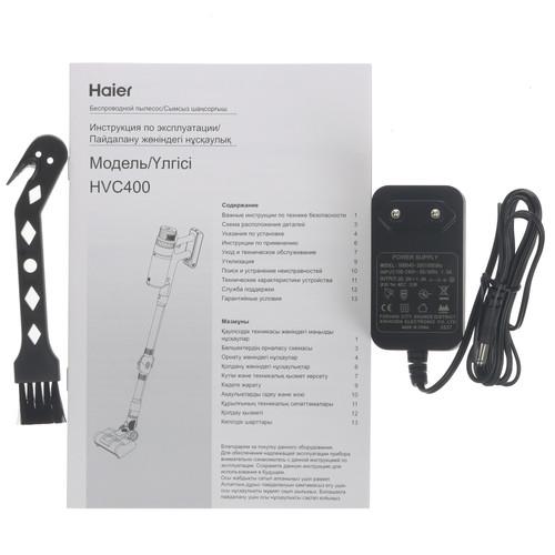 Вертикальный пылесос Haier HVC400 белый &mdash; фото 12