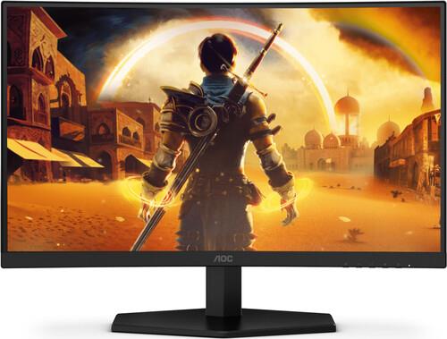 23.6" Монитор AOC C24G42E черный 23.6" Монитор AOC C24G42E черный — Внешний вид и пропорции экрана