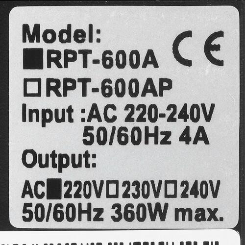 ИБП Powercom Raptor RPT-600A ИБП Powercom Raptor RPT-600A — Комплект и дополнительный ракурс