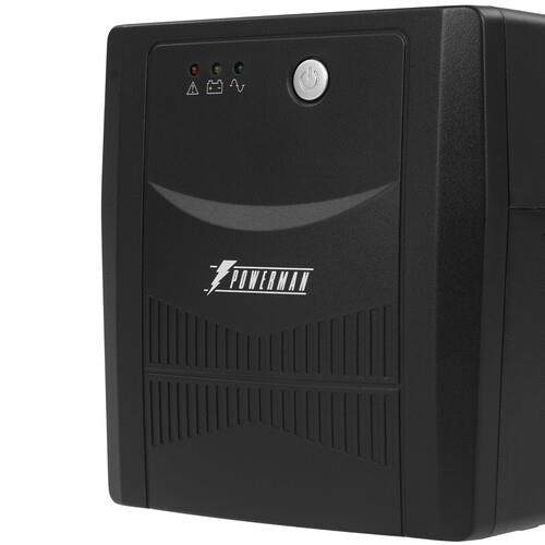 ИБП Powerman Back Pro 1050 Plus ИБП Powerman Back Pro 1050 Plus — Аккумуляторный отсек и вентиляция