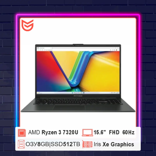 15.6" ASUS Vivobook Go 15 15.6" ASUS Vivobook Go 15 — Корпус и рабочая геометрия ноутбука