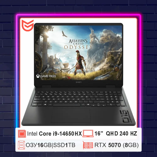 16" HP Omen 16" HP Omen — Корпус и рабочая геометрия ноутбука