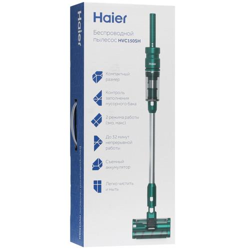 Вертикальный пылесос Haier HVC150SH зеленый &mdash; фото 11