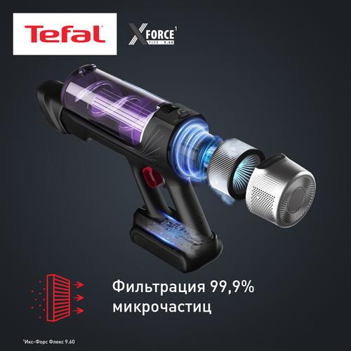 Вертикальный пылесос Tefal TY2039WO фиолетовый &mdash; фото 11